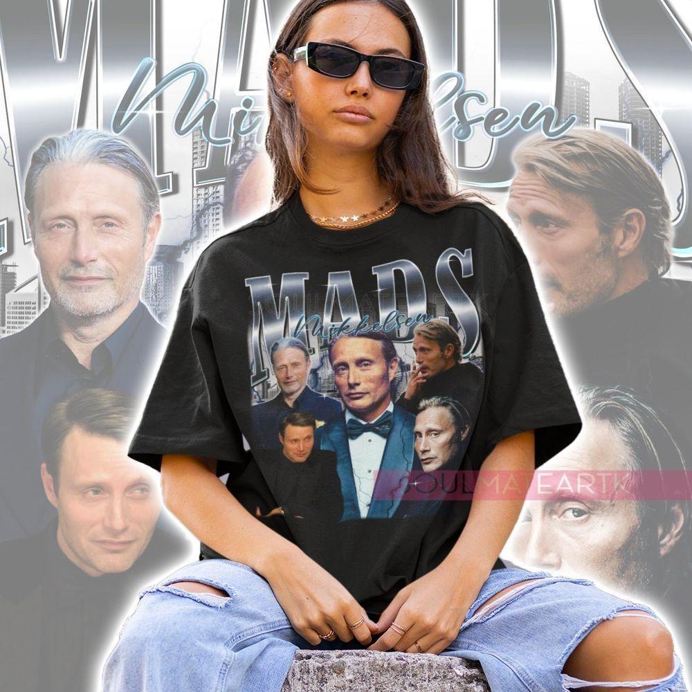 Retro Mads Mikkelsen 2 Vuitino Shirt